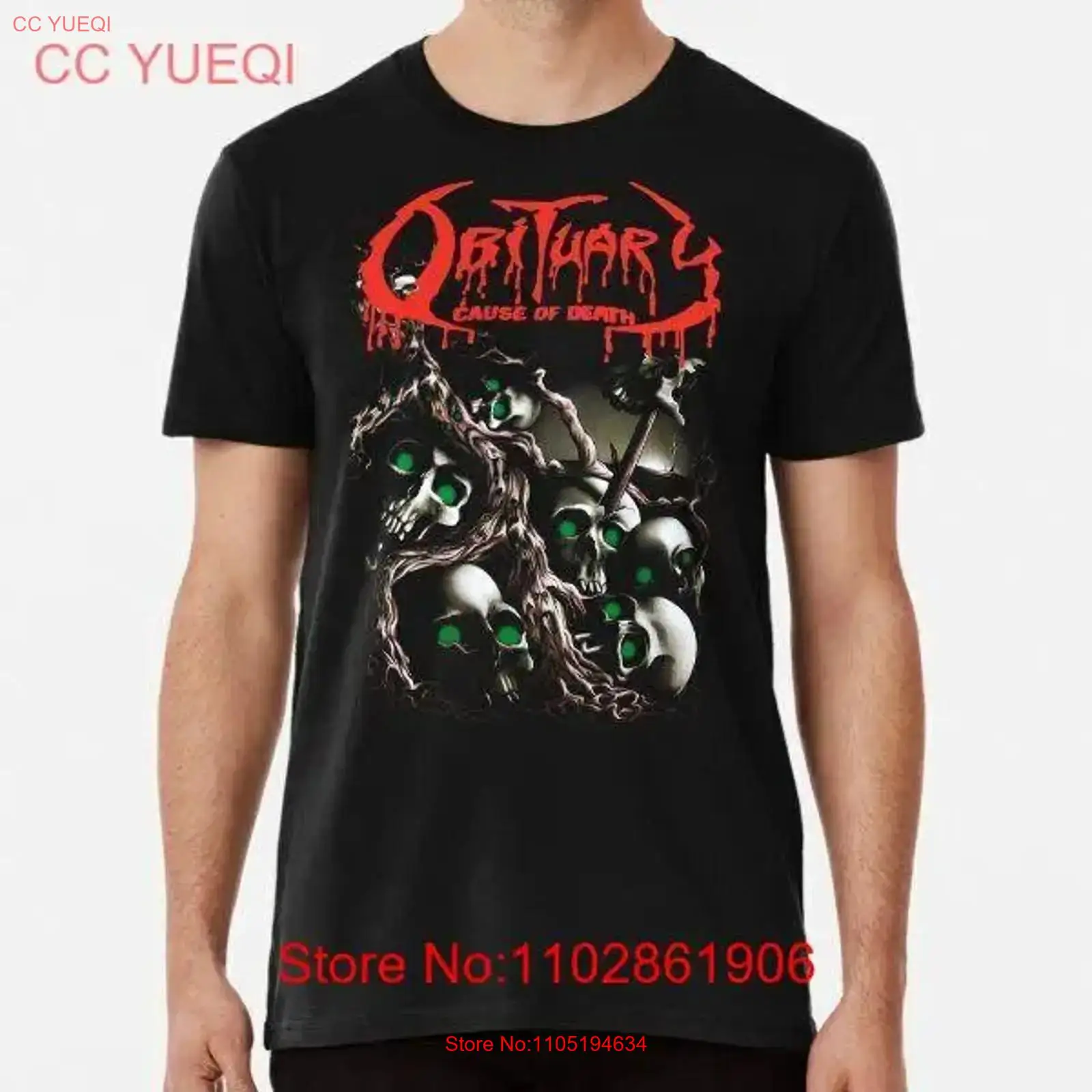 Vintage Fashion Obituaries - Kaos Desain Baru Spesial Obituary Metal