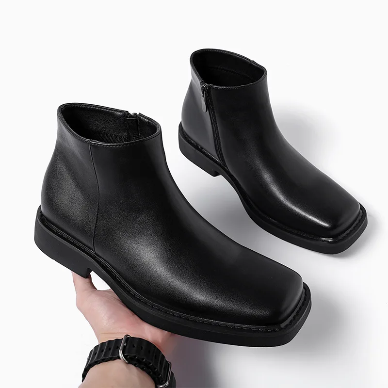Vintage Fashion Online - Sepatu Kulit Kasual Pria Fashion Baru