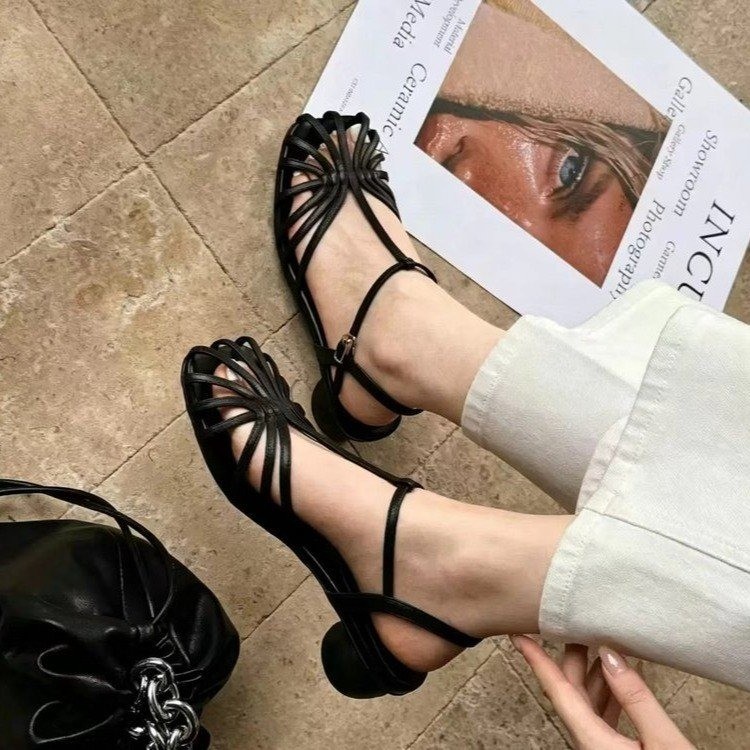 Vintage Fashion Style - Sandal Jepit Anyaman Gaya Prancis Vintage
