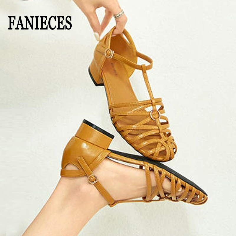 Vintage Fashion Dress - Sandal Roma Wanita Ukuran Besar, Hak