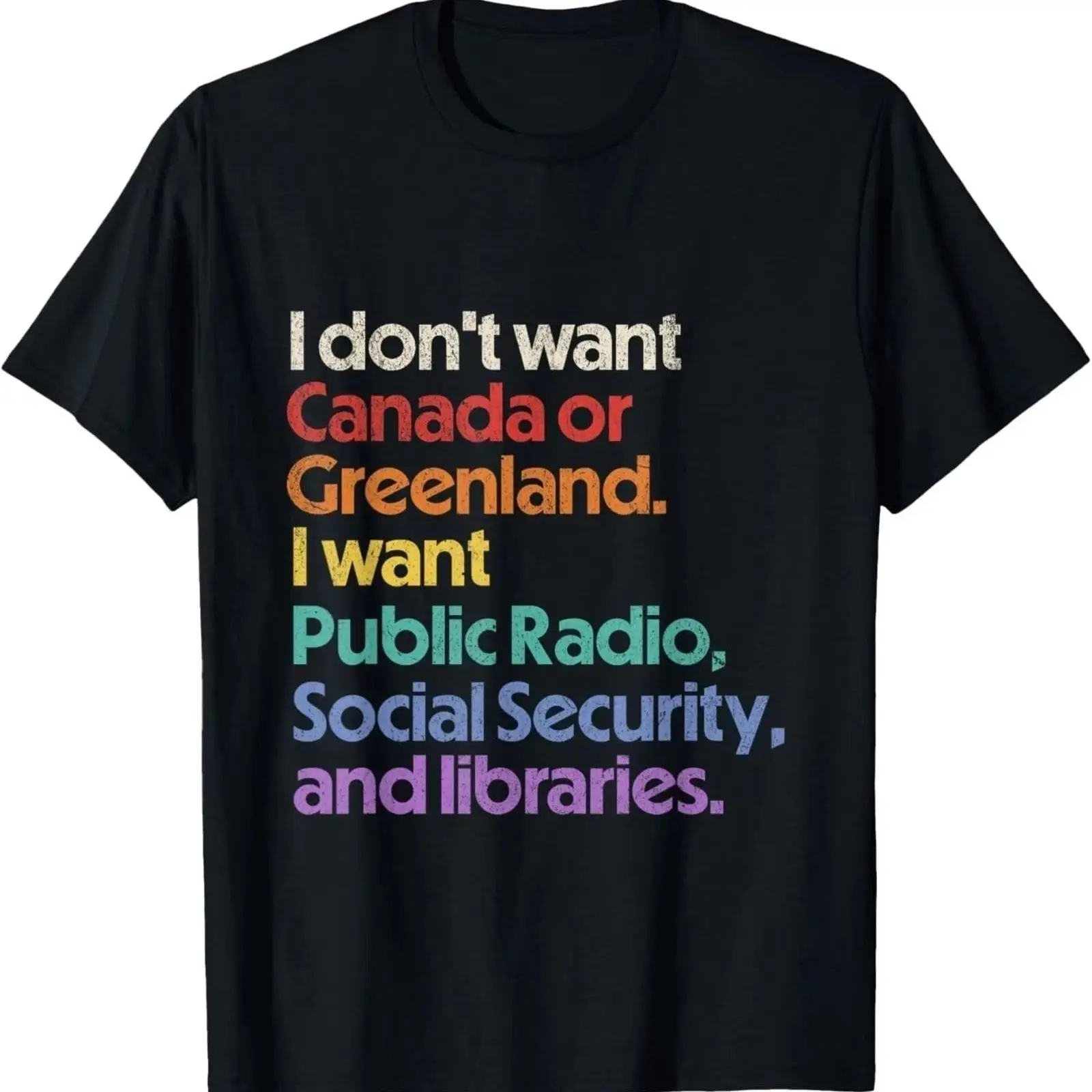 Vintage Fashion Library - Kaos Protect Public Broadcasting Social Security
