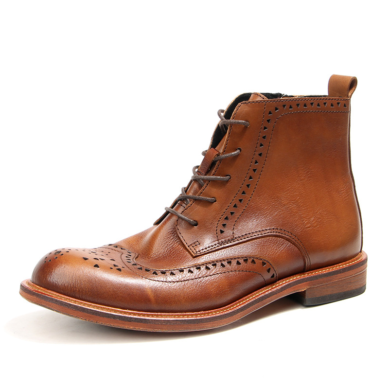 Vintage Fashion Style - Sepatu Bot Chelsea Pergelangan Kaki Pria