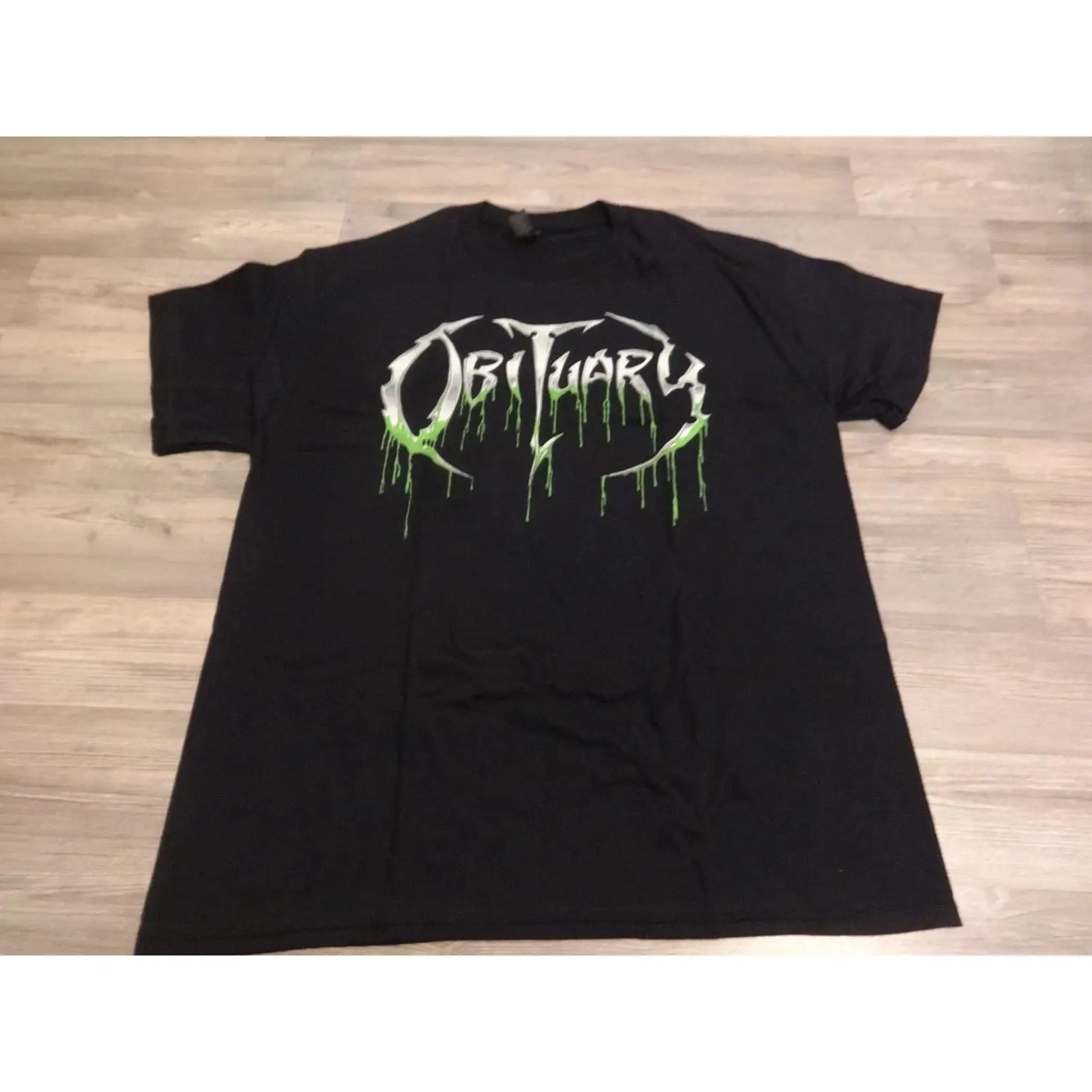 Vintage Fashion Obituaries - Kaos Death Metal Obituary Broken Hope