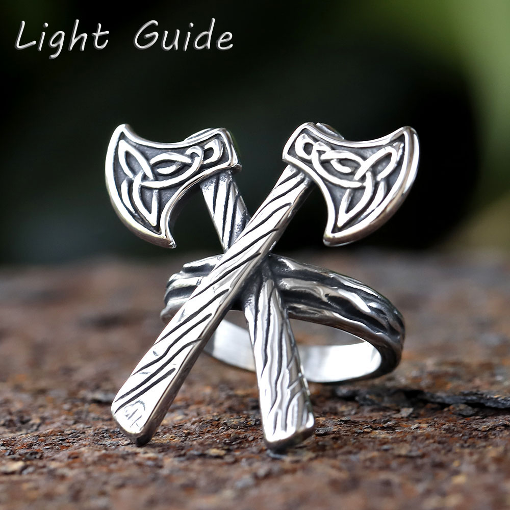 Vintage Fashion Guide - 2025 Cincin Kapak Serigala Celtic Antik