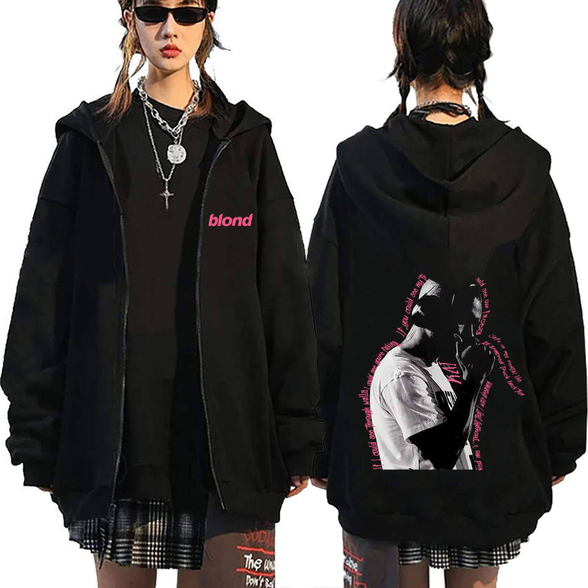 Hoodie Rapper Frank Fashion Ov - Vintage Fashion Pop Up ulasan dan harga