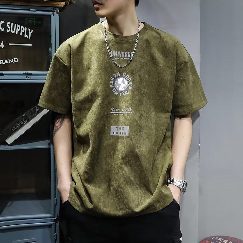 Kaus lengan pendek leher bulat - Vintage Fashion Hong Kong ulasan dan harga