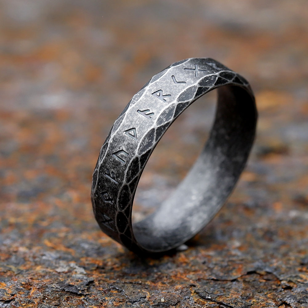 Cincin baja tahan karat 6MM ba - Vintage Fashion Guide ulasan dan harga