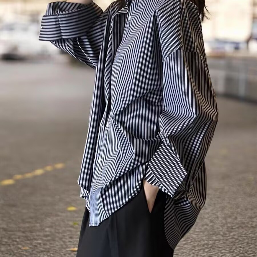 Kemeja Wanita Lengan Panjang L - Vintage Fashion Hong Kong ulasan dan harga