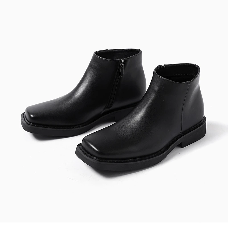 Sepatu Kulit Kasual Pria Fashi - Vintage Fashion Online ulasan dan harga