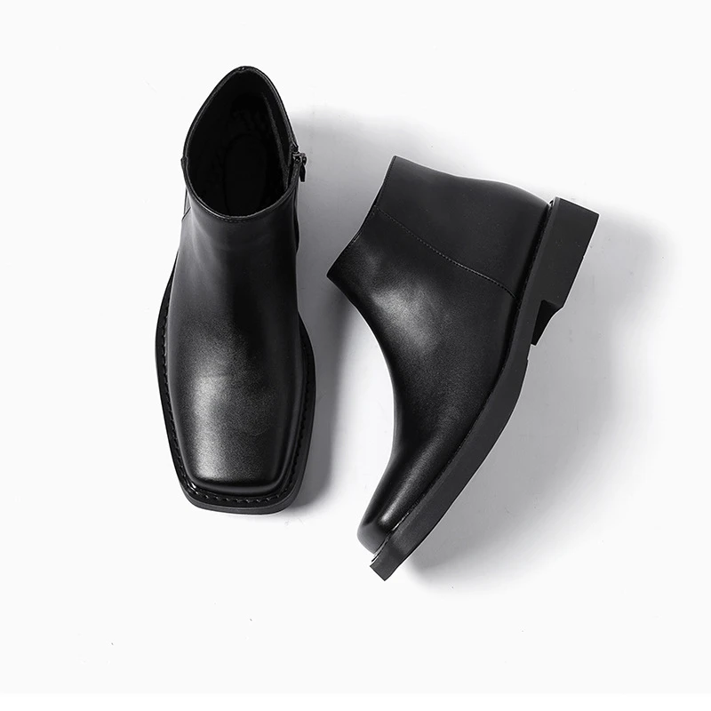 Sepatu Kulit Kasual Pria Fashi - Vintage Fashion Online ulasan dan harga