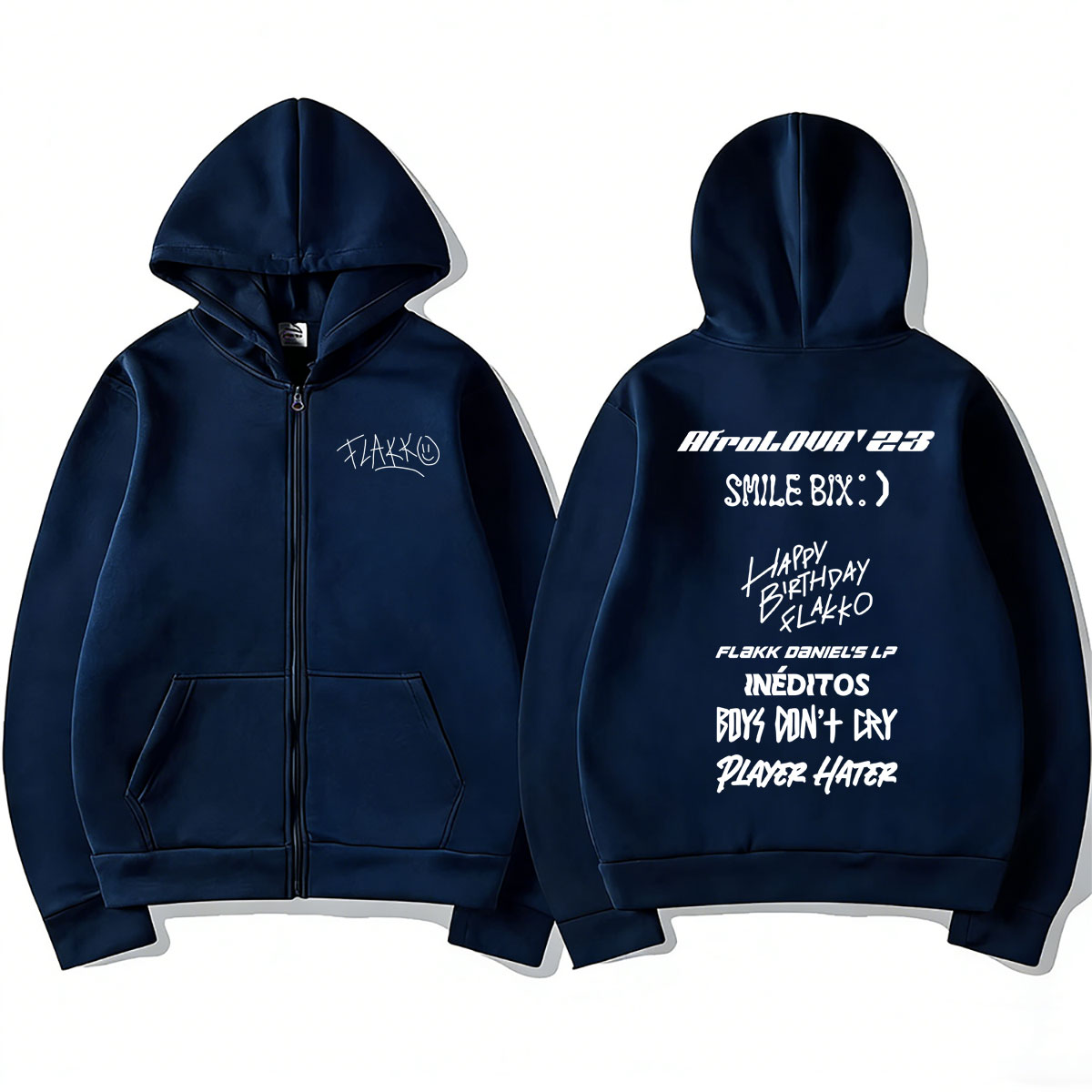 Hoodie Zipper Merch Rapper Rel - Vintage Fashion Pop Up ulasan dan harga