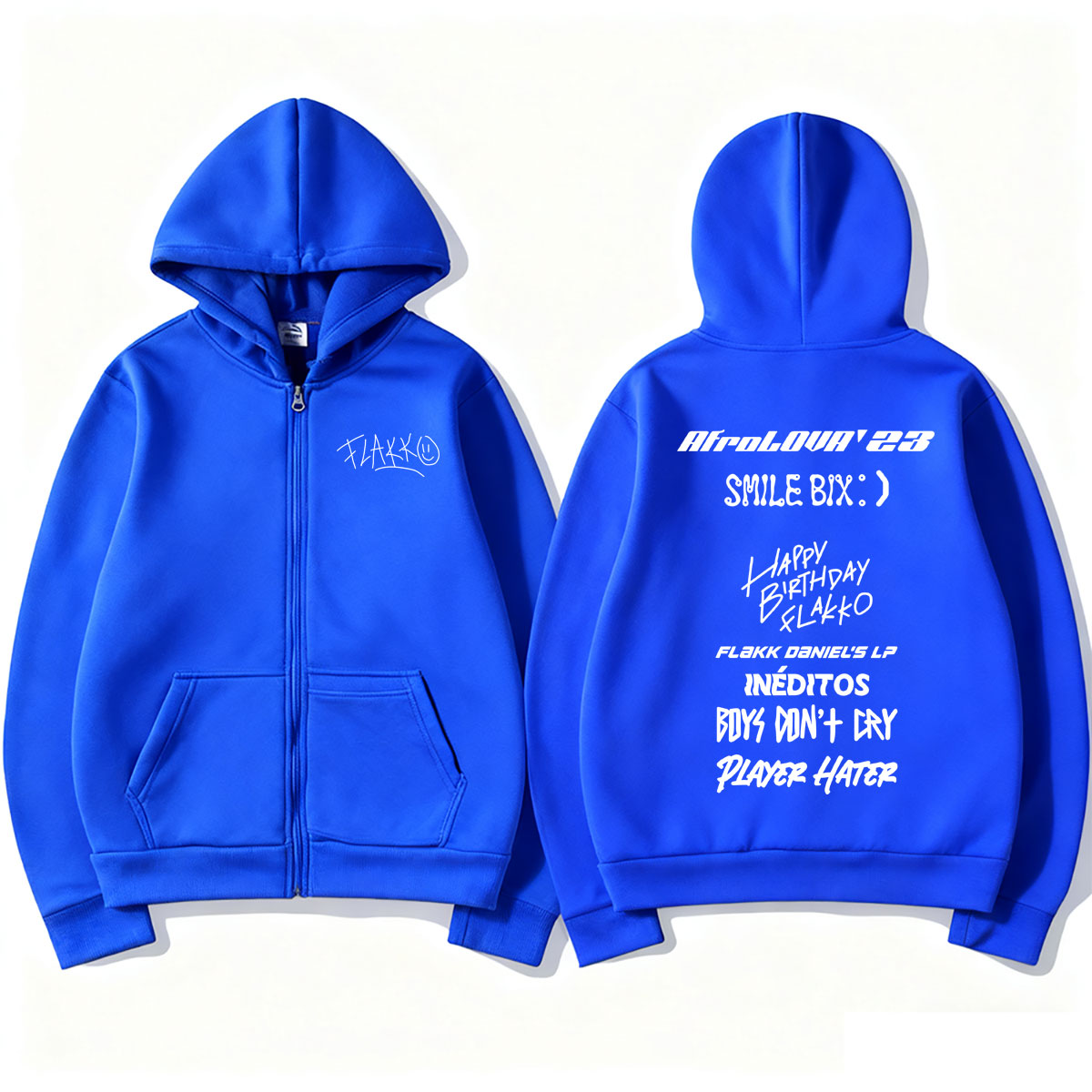 Hoodie Zipper Merch Rapper Rel - Vintage Fashion Pop Up ulasan dan harga