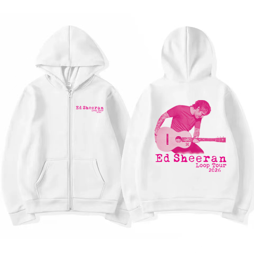 Ed Sheeran Loop2026 Tour Merch - Vintage Fashion Pop Up ulasan dan harga