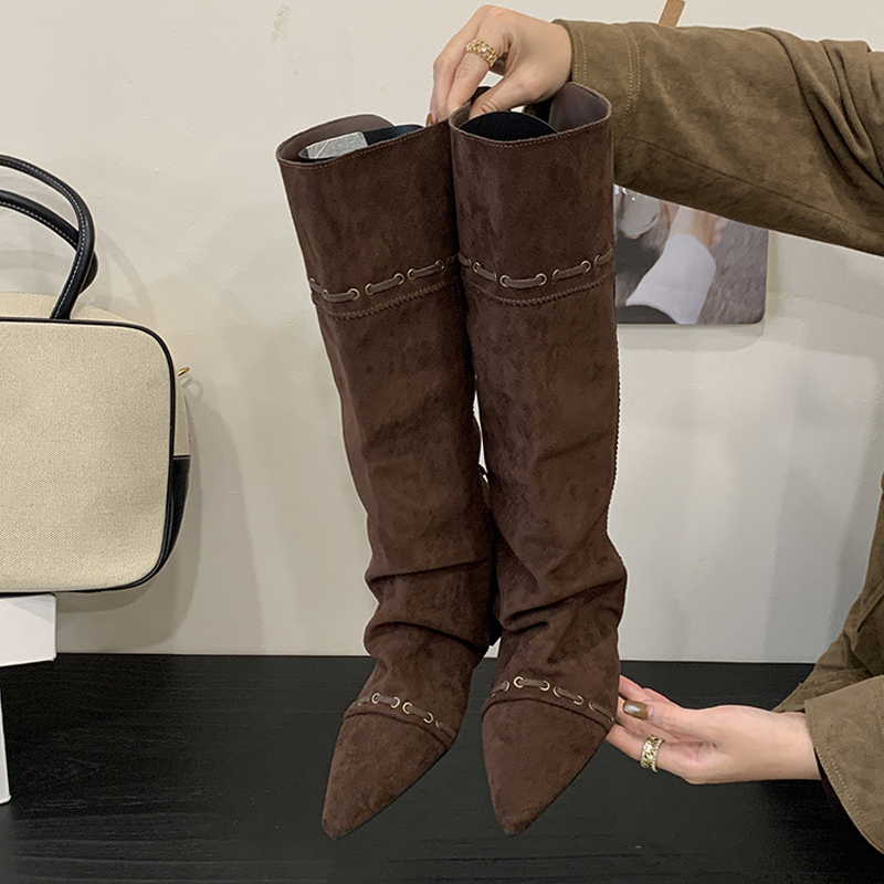 Liyke Sepatu Bot Setinggi Lutu - Vintage Fashion Style ulasan dan harga