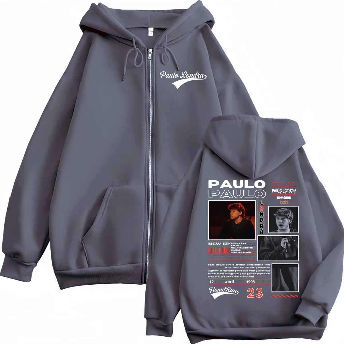 Rapper Paulo Londra Homerun Al - Vintage Fashion Pop Up ulasan dan harga