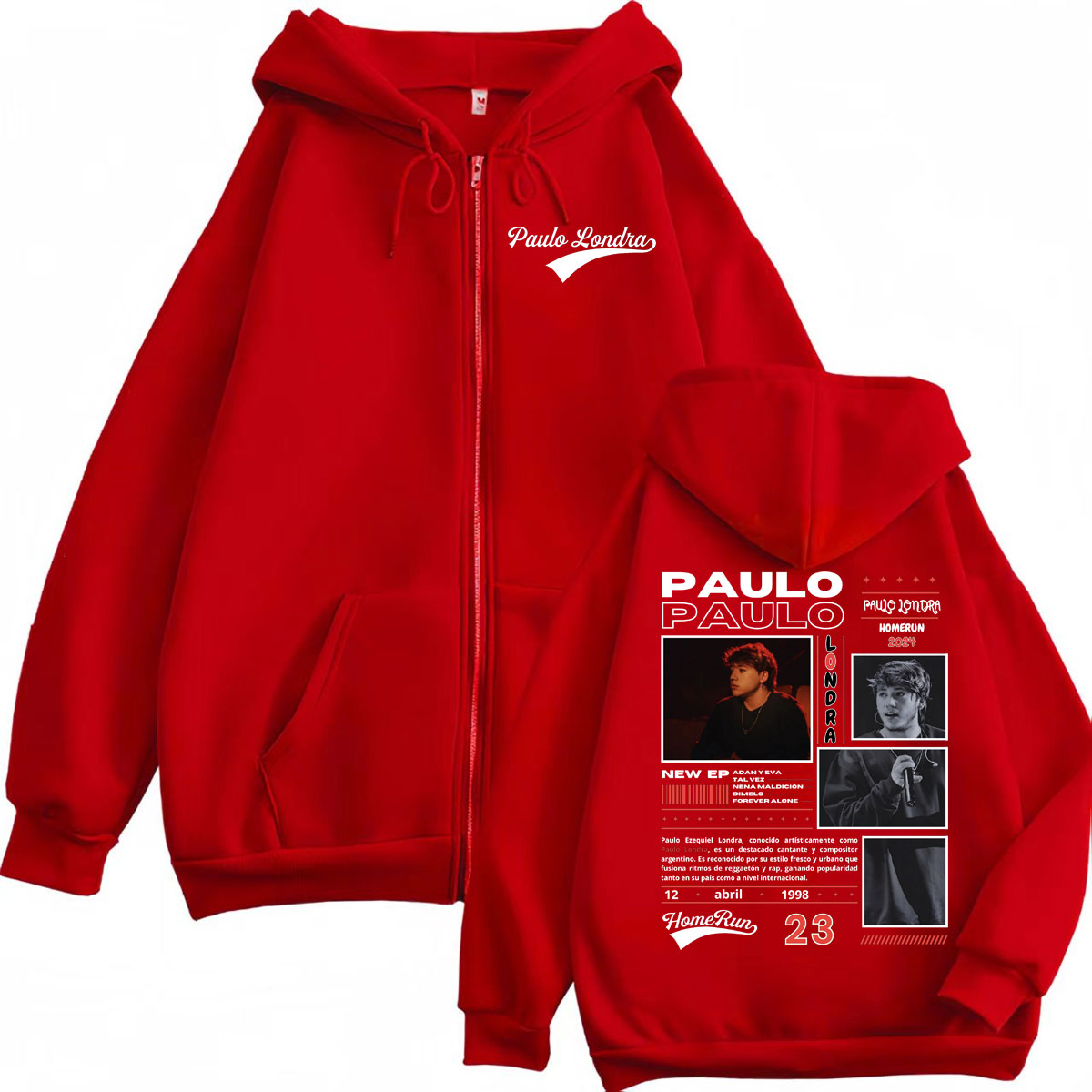 Rapper Paulo Londra Homerun Al - Vintage Fashion Pop Up ulasan dan harga