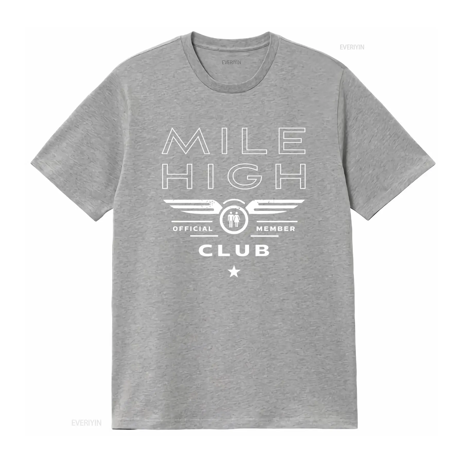 Kaos Anggota Resmi Mile High C - Vintage Fashion Club ulasan dan harga