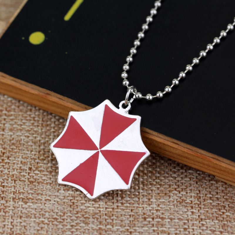 Kalung Liontin Payung Merah Ga - Vintage Fashion Online ulasan dan harga