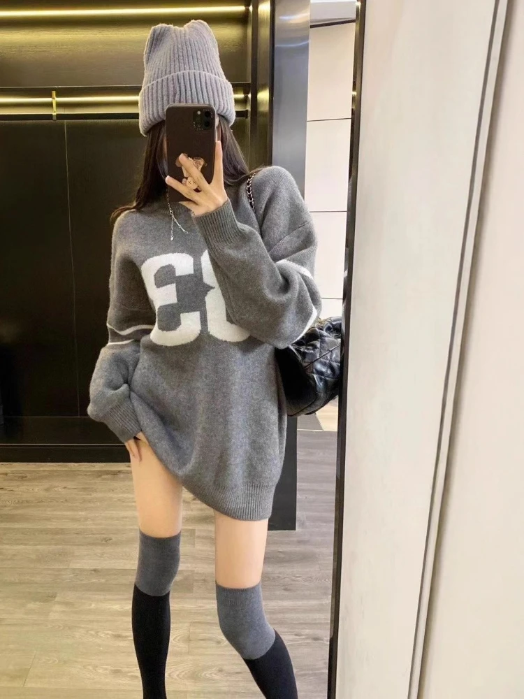Sweater Rajut Vintage Y2K Wani - Vintage Fashion Women ulasan dan harga
