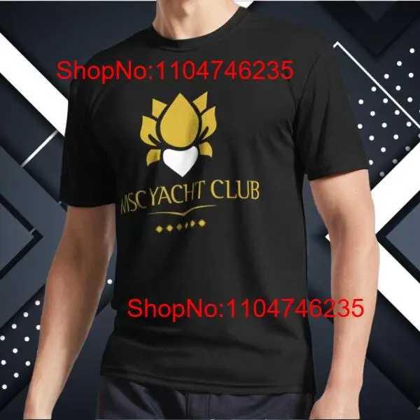 Kaus Ukuran AS Lucu Logo MSC Y - Vintage Yacht Fashion ulasan dan harga