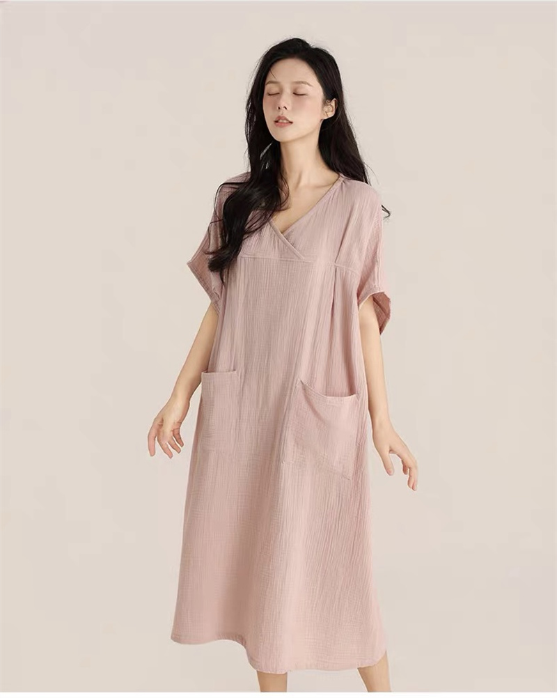 Gaun Musim Panas Wanita Ukuran - Vintage Fashion Dress ulasan dan harga