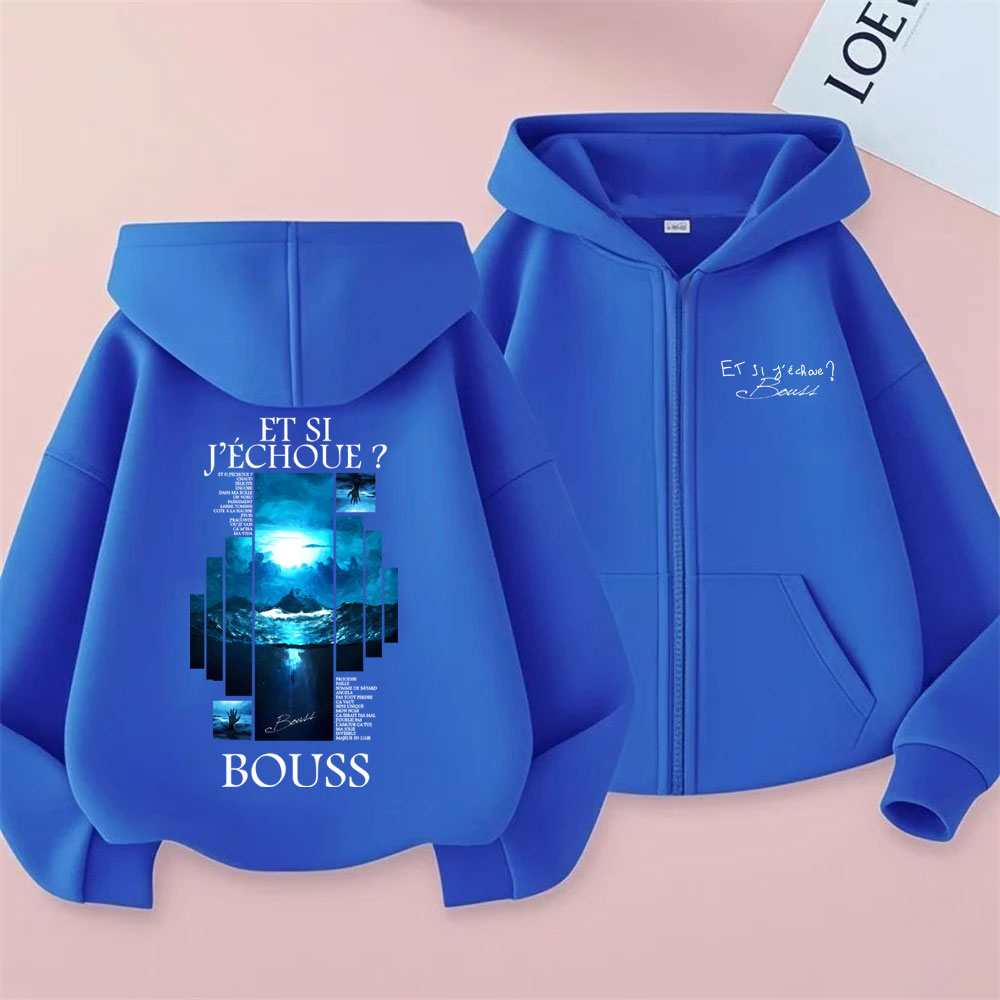 Hoodie Zipper Album Rapper Bou - Vintage Fashion Pop Up ulasan dan harga