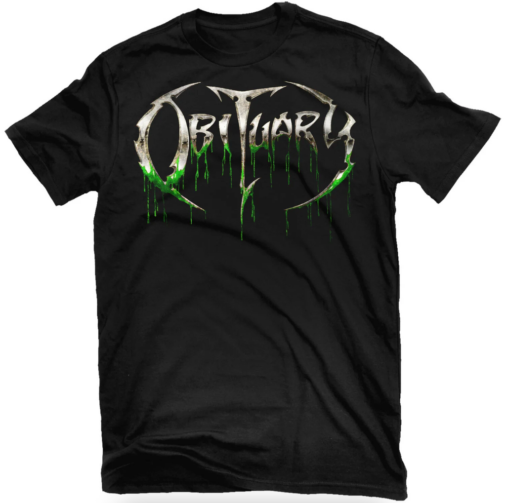 Kaus Katun Grafis Obituary Ban - Vintage Fashion Obituaries ulasan dan harga