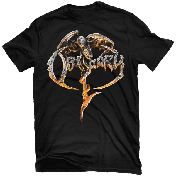 Kaus Katun Grafis Obituary Ban - Vintage Fashion Obituaries ulasan dan harga