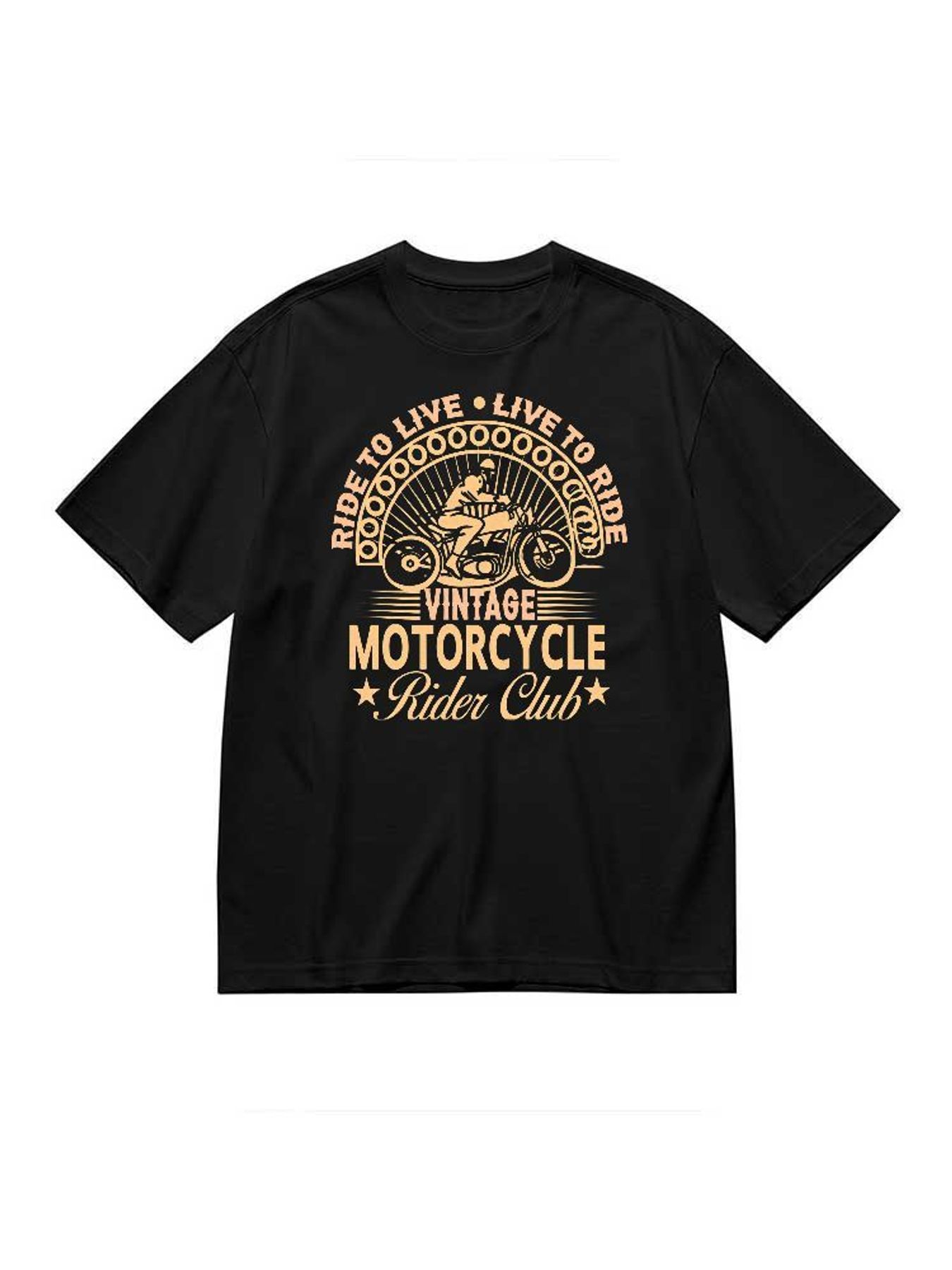 Kaos Grafis Klub Pengendara Mo - Vintage Fashion Club ulasan dan harga