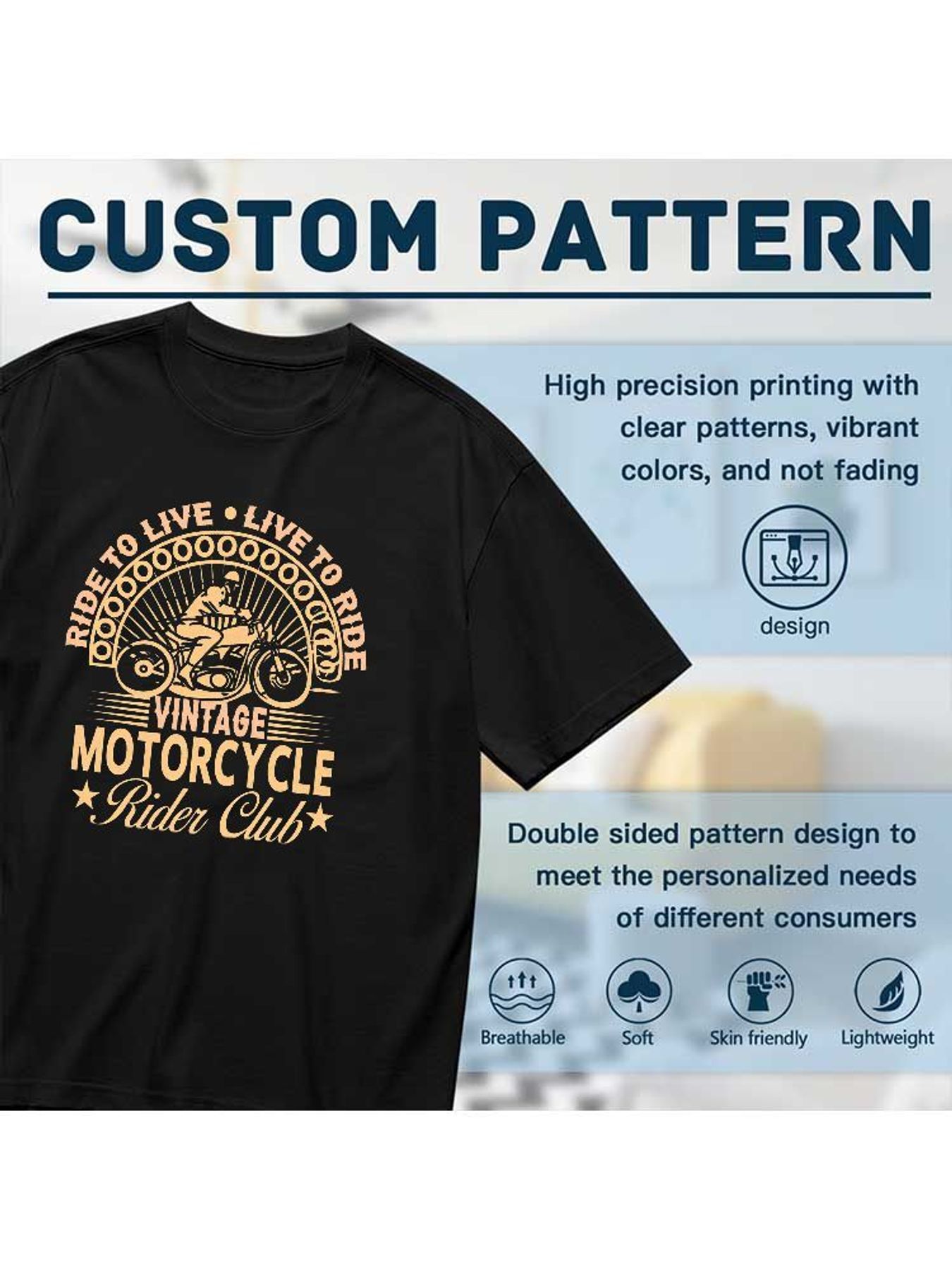 Kaos Grafis Klub Pengendara Mo - Vintage Fashion Club ulasan dan harga