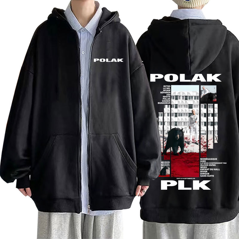 Rapper Plk Polak Hoodie Ritsle - Vintage Fashion Pop Up ulasan dan harga