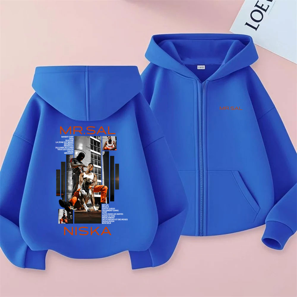 Hoodie Zipper Merch Album Rapp - Vintage Fashion Pop Up ulasan dan harga