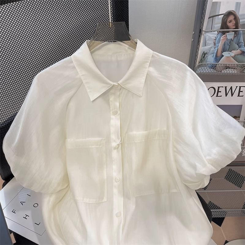 Kemeja Wanita Lengan Gelembung - Vintage Fashion Hong Kong ulasan dan harga