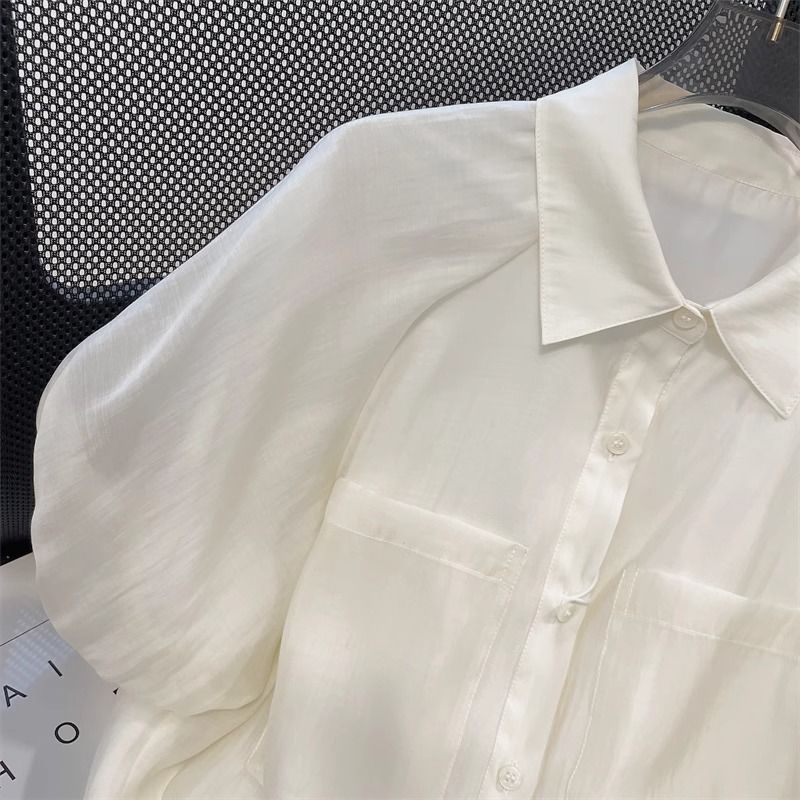 Kemeja Wanita Lengan Gelembung - Vintage Fashion Hong Kong ulasan dan harga