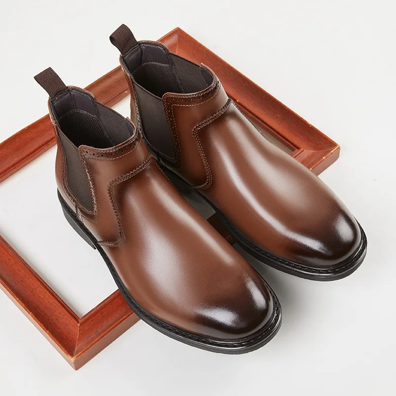 Sepatu Oxford Kulit Pria Vinta - Vintage Fashion Style ulasan dan harga