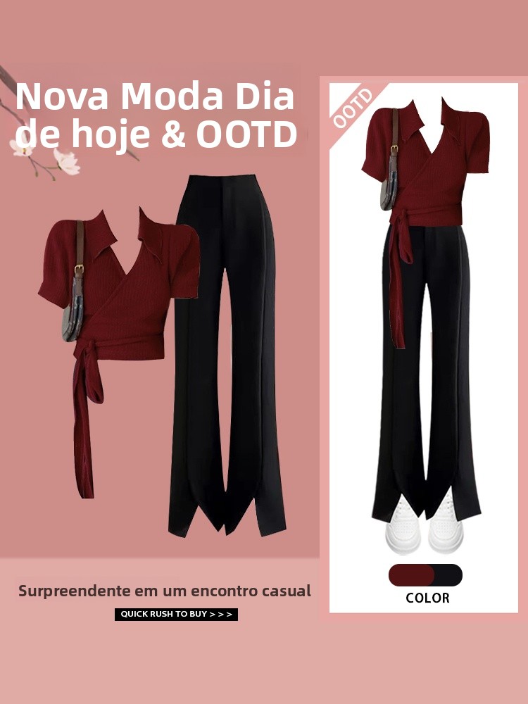 Set Dua Potong Gaya Vintage Ho - Vintage Fashion Hong Kong ulasan dan harga