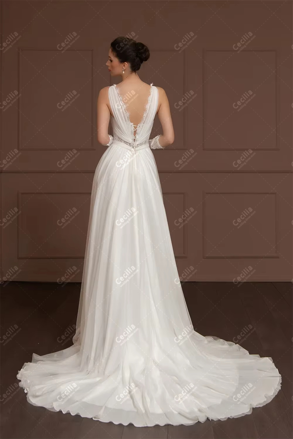 Gaun Pengantin Anggun Model A- - Vintage Fashion Dress ulasan dan harga
