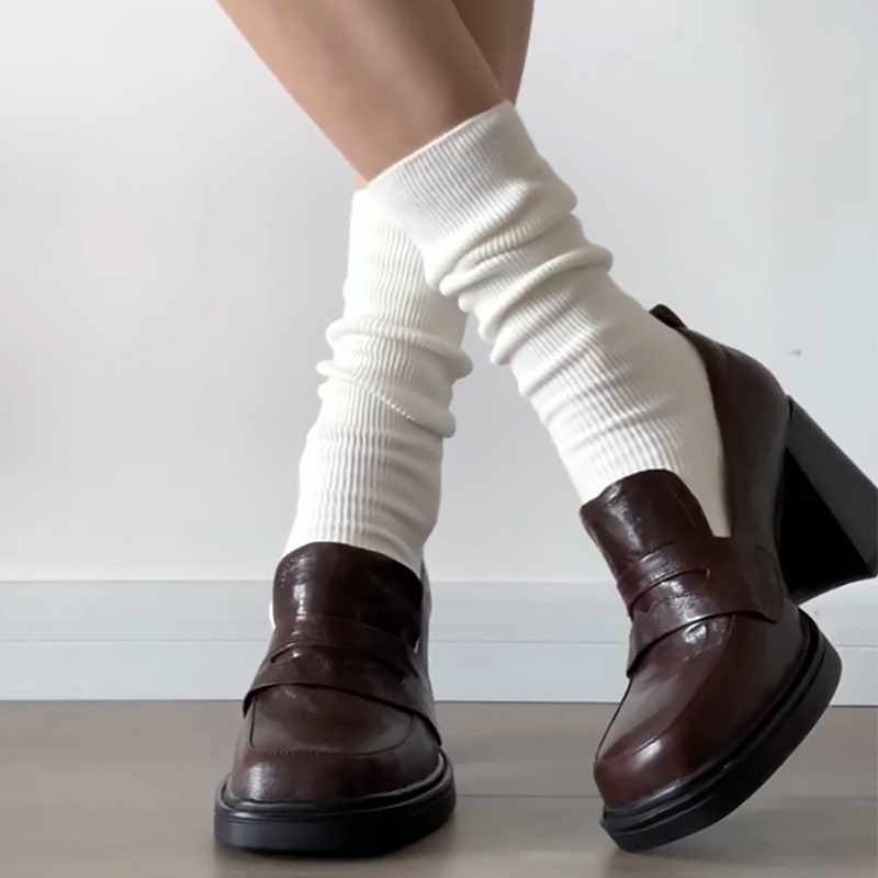 Sepatu pantofel hak tebal wani - Vintage Fashion Online ulasan dan harga