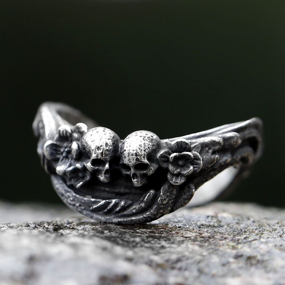 Cincin tengkorak mendominasi b - Vintage Fashion Guide ulasan dan harga