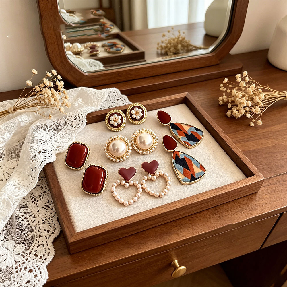 Lima Anting-anting Mutiara Gay - Vintage Fashion Hong Kong ulasan dan harga