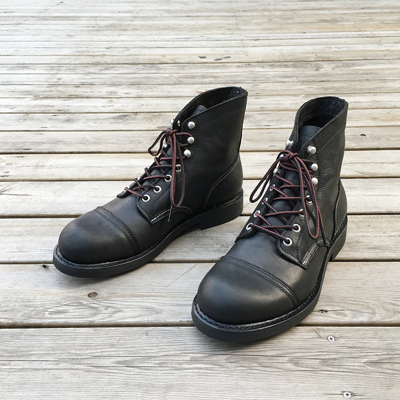 Sepatu Pria Baru Sepatu Bot Pr - Vintage Fashion Dress ulasan dan harga