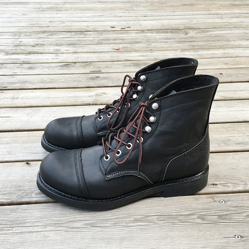 Sepatu Pria Baru Sepatu Bot Pr - Vintage Fashion Dress ulasan dan harga