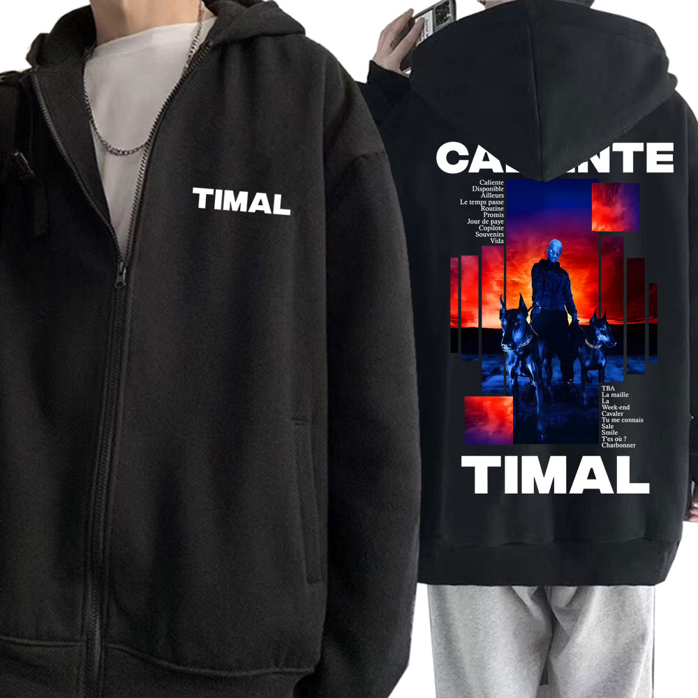 Hoodie Zipper Album Rapper Tim - Vintage Fashion Pop Up ulasan dan harga