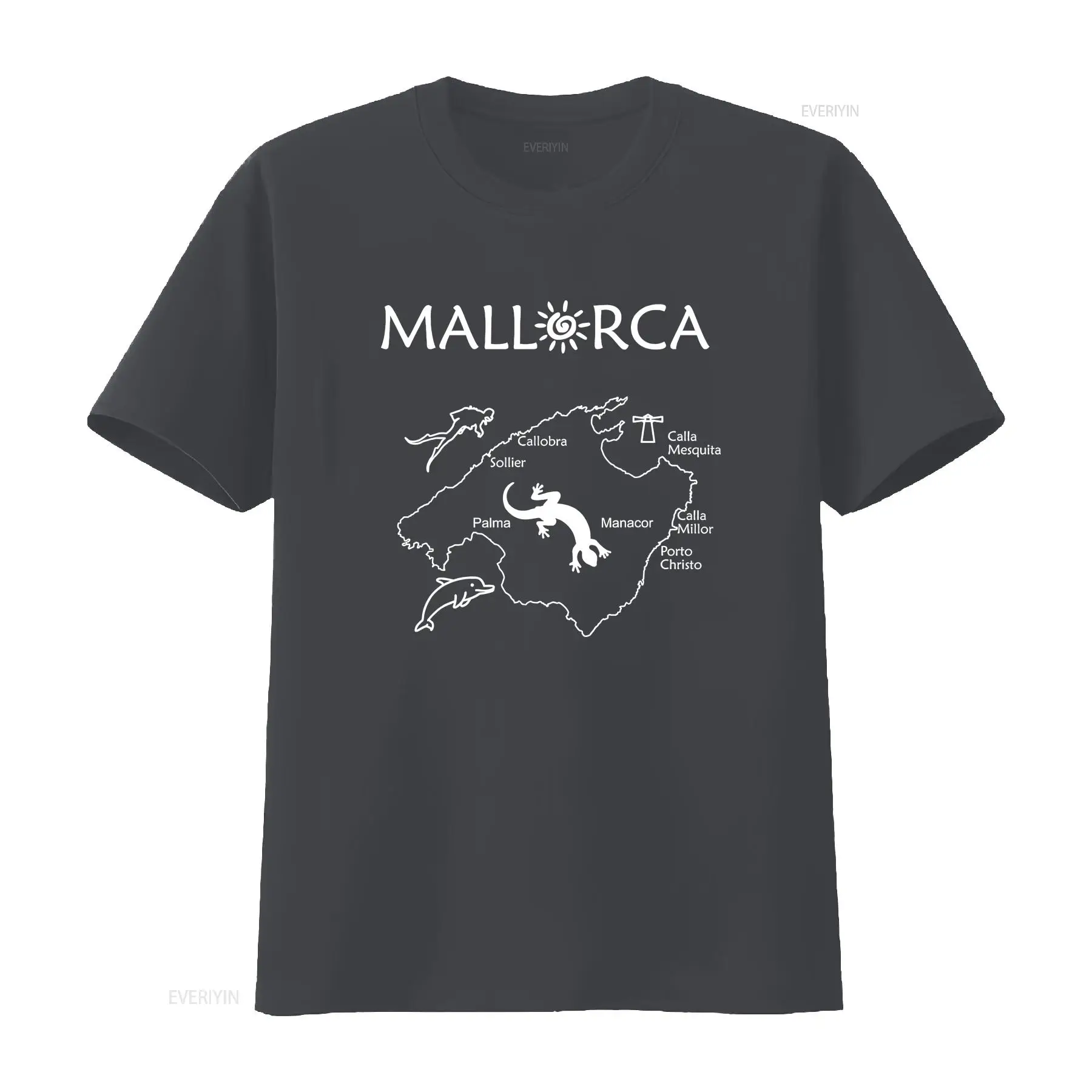 Kaos Peta Mallorca Panduan Per - Vintage Fashion Guide ulasan dan harga