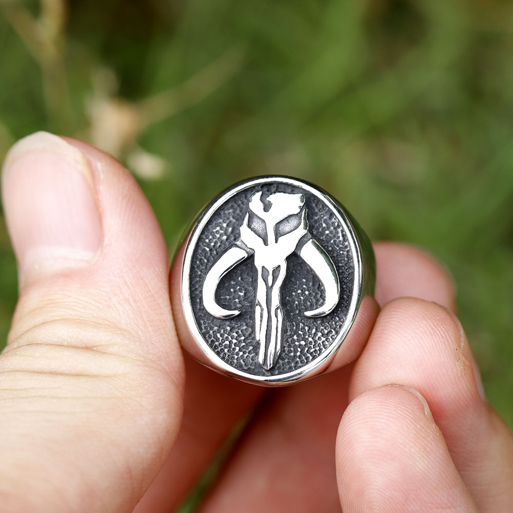 Cincin tengkorak Alien baru 20 - Vintage Fashion Guide ulasan dan harga