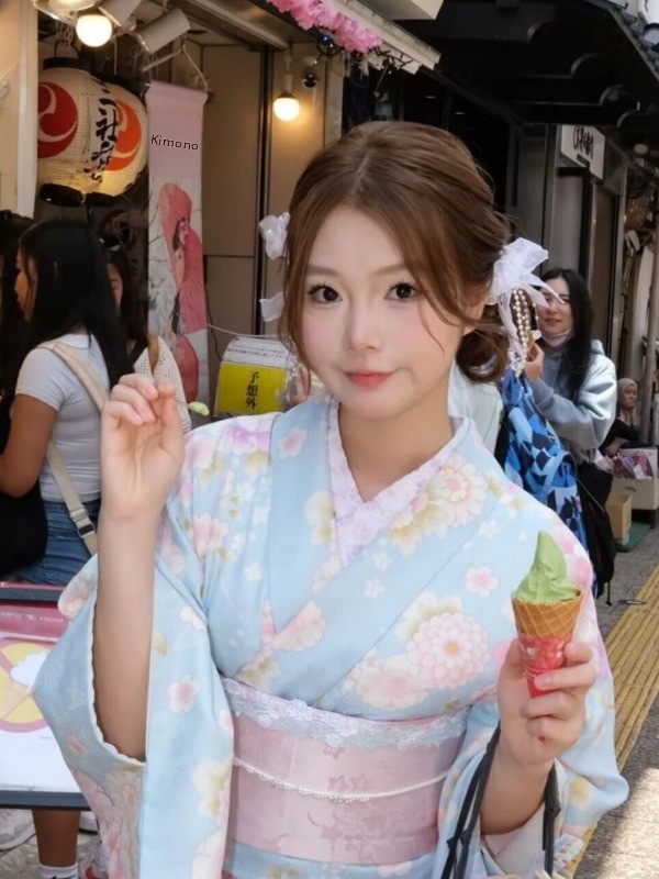 Kostum Fotografi Kimono Tradis - Vintage Fashion Photography ulasan dan harga
