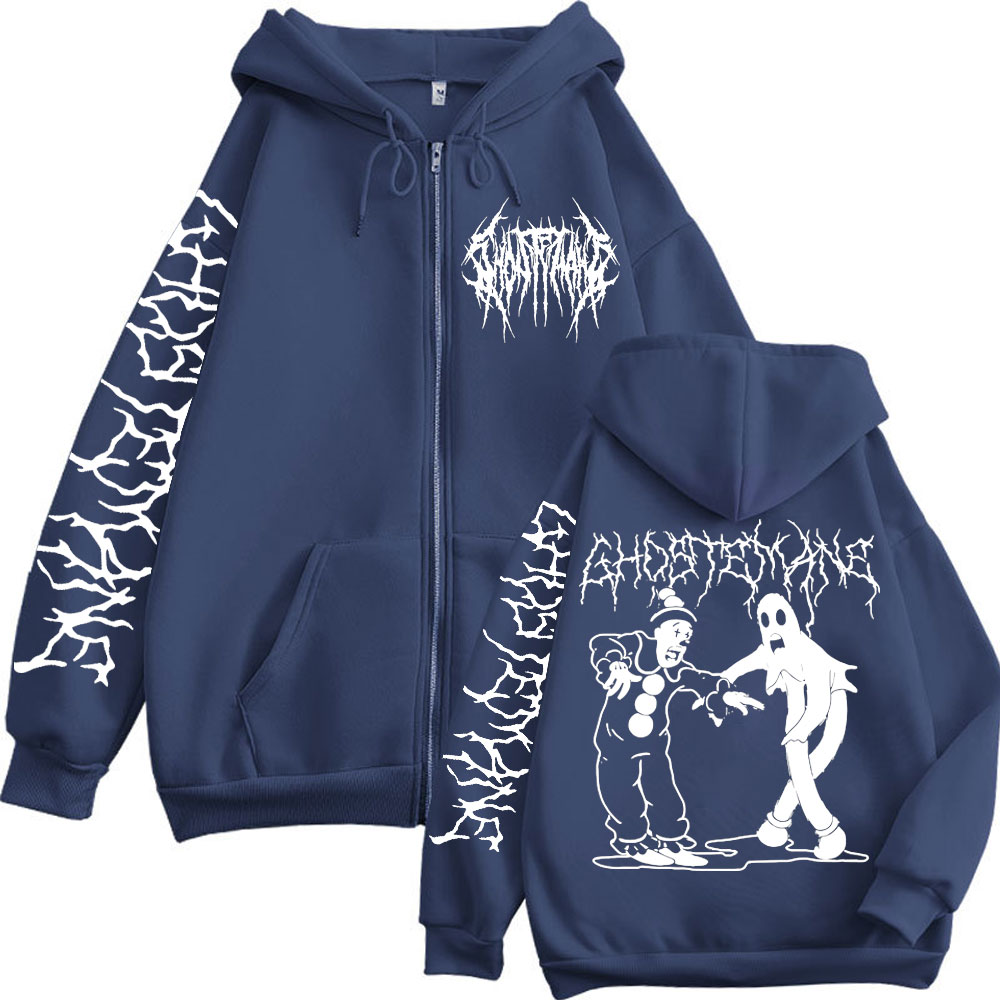 Ghostemane Hoodie Ritsleting G - Vintage Fashion Pop Up ulasan dan harga