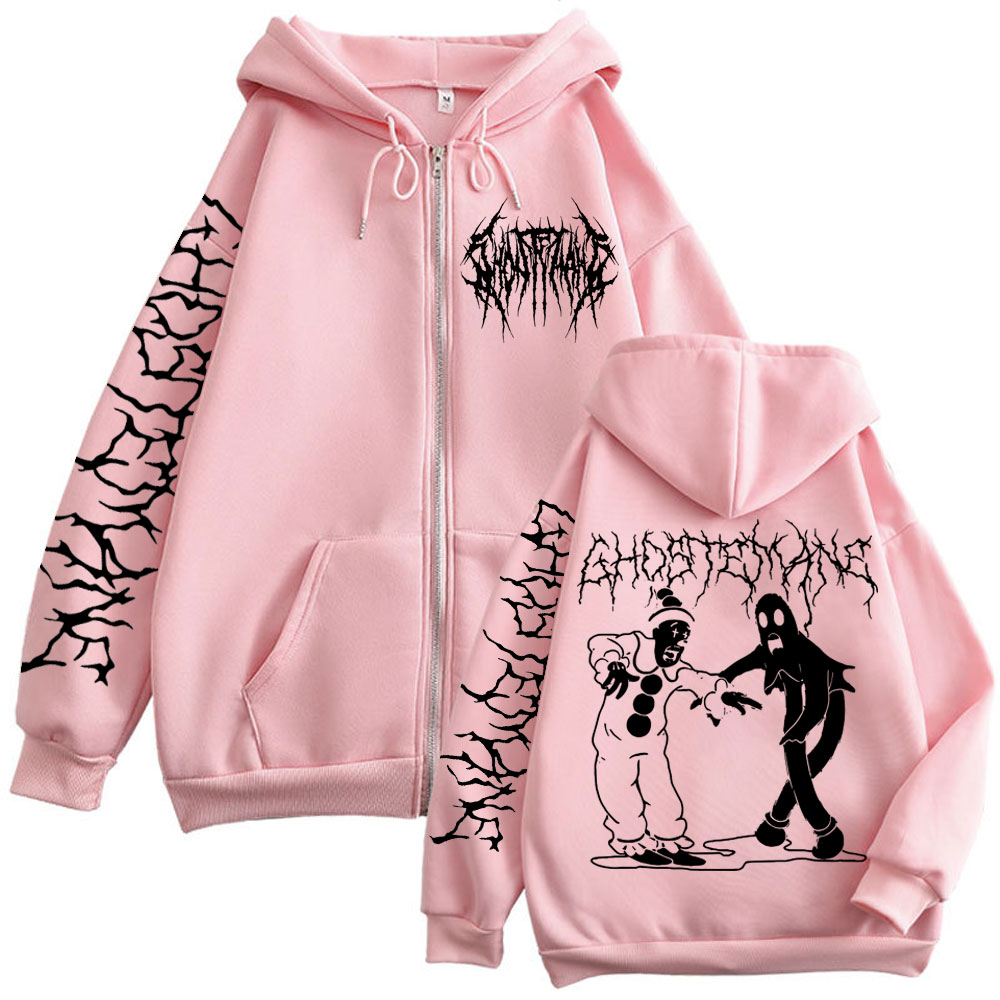 Ghostemane Hoodie Ritsleting G - Vintage Fashion Pop Up ulasan dan harga