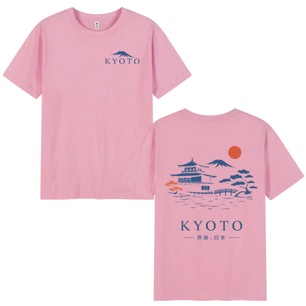 Kaus Gaya Jepang Kyoto Pakaian - Vintage Fashion Kyoto ulasan dan harga