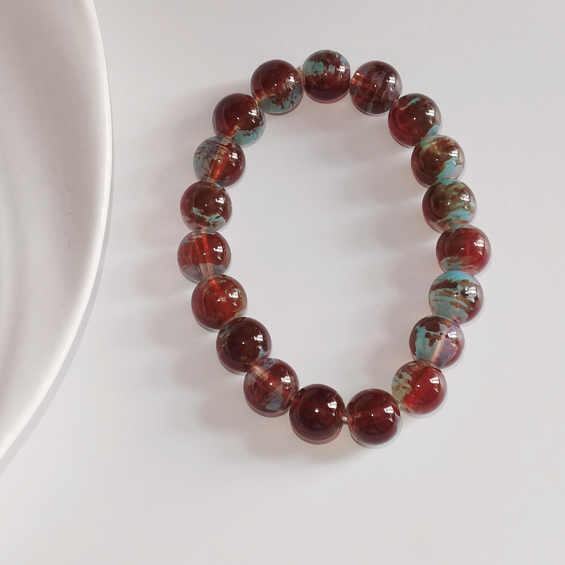Gelang Manik-manik Bulat Seder - Vintage Fashion Pop Up ulasan dan harga